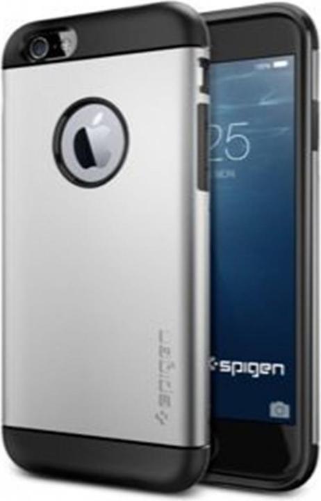 Actual product image Spigen Slim Armor Case for iPhone 6/6S (4.7") Silver (Apple iPhone 6)