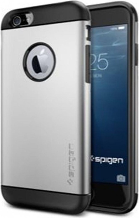 Image du produit Spigen Étui Slim Armor pour iPhone 6/6S (4,7") Argent (Apple iPhone 6)
