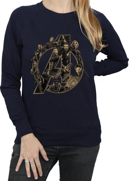 Immagine prodotto Avengers Infinity War Logo Felpa Donna (XL)