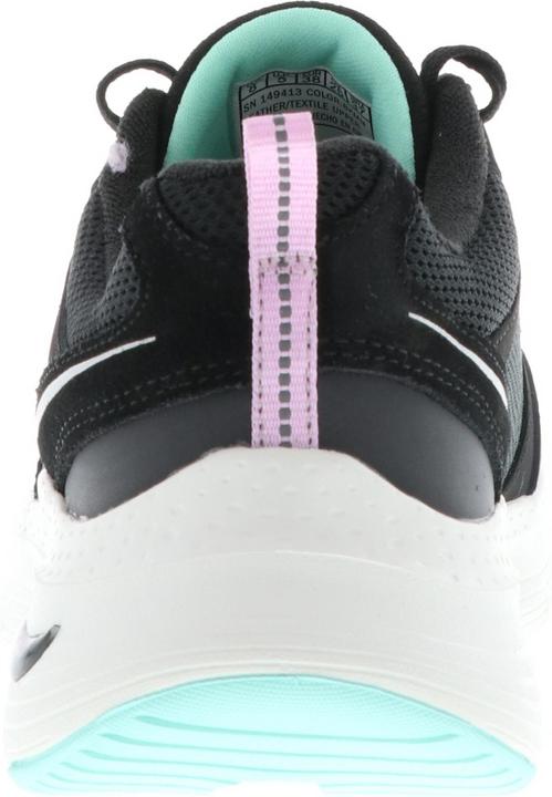 Actual product image Skechers 149413/BKMN Arch Fit-Gentle Stride Women's Sneaker Trainers Sports Shoes black/mint green/we (37)