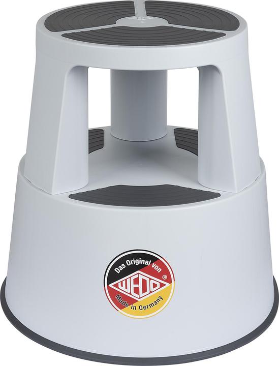 Produktbild Wedo Rollhocker SuperStep grau Kunststoff