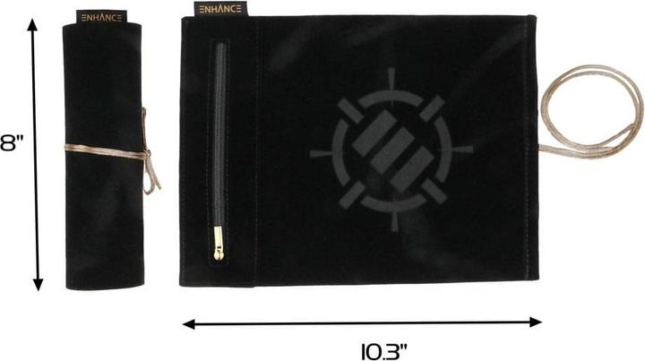 Image du produit Enhance Tabletop Roll on a Scroll Würfeltasche mit Würfel Black