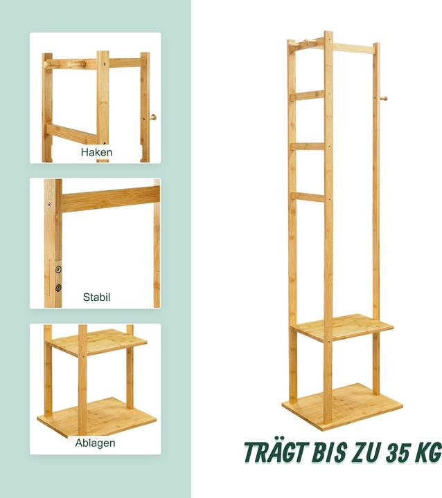 Actual product image Relaxdays Kleiderständer