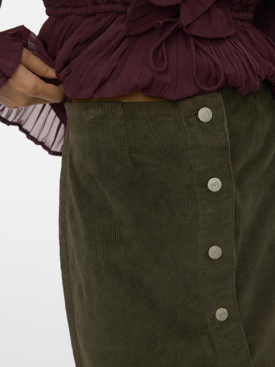 Actual product image Vero Moda Vmetta Hr Short Cord Skater Skirt Noos (XS)