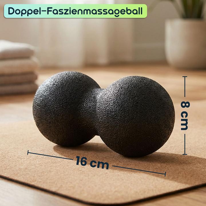 Produktbild Casativo Faszienmassage Ball Duo fÃ¼r punktuelle Massage, 8 cm (8 cm)