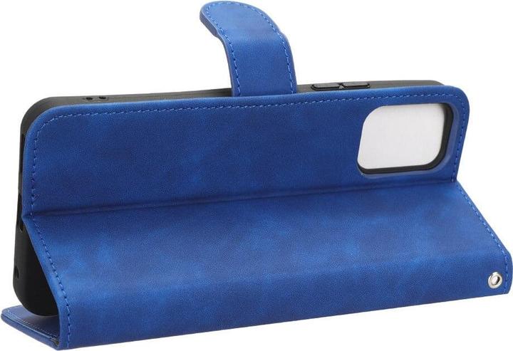 Actual product image Cover-Discount Nokia C32 - Case in suede look blue (Nokia C32)