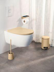 Produktbild Wenko Treteimer Leman beige matt (3 l)