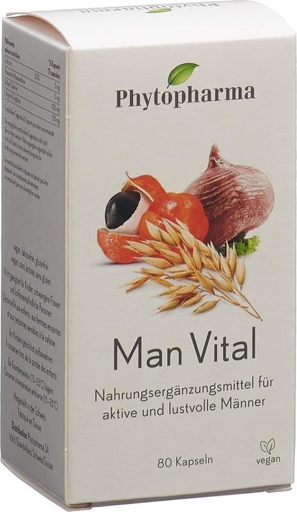 Phytopharma Man Vital (80 pièce(s), Capsules, 76 g)