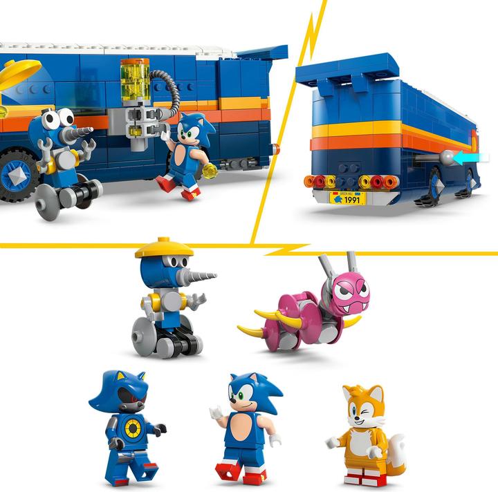Produktbild LEGO Team Sonics Kommando-Truck (77006, LEGO Sonic)