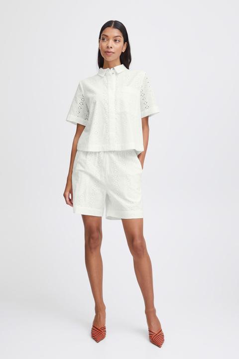 Actual product image B.young BYFENNI CROPPED BLOUSE 20814597 (36)