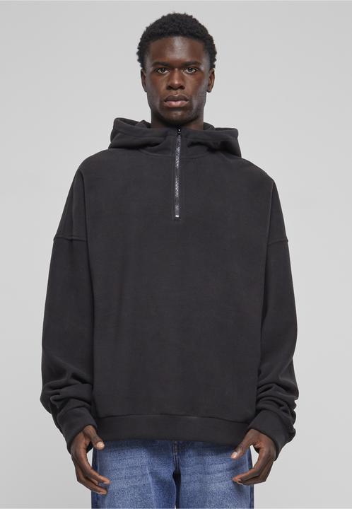 Produktbild Urban Classics Oversized Polar Fleece Half Zip Hoody - 126811 (S)