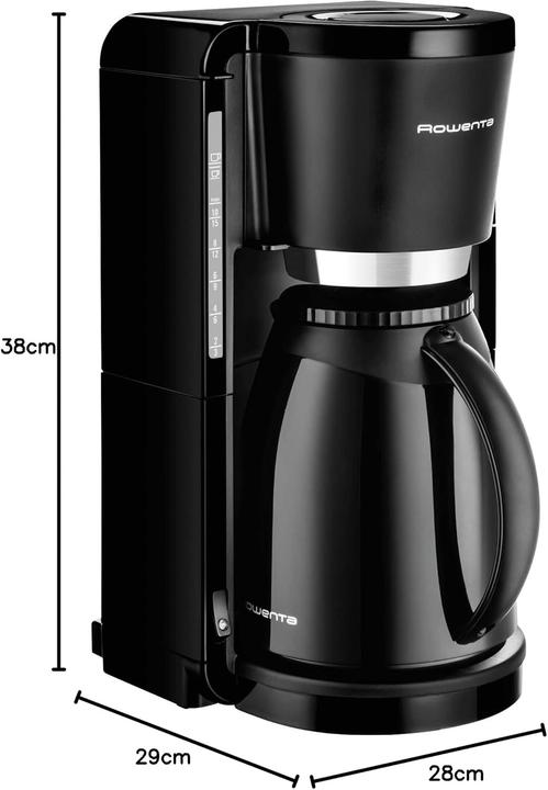 Produktbild Rowenta Filter- Kaffeemaschine Schwarz Single