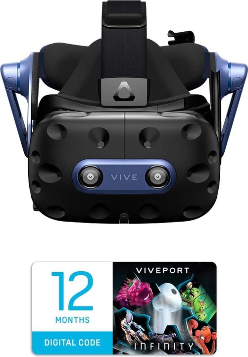Actual product image HTC VIVE Pro 2 VR glasses (full kit) including game (Ruins Magus)
