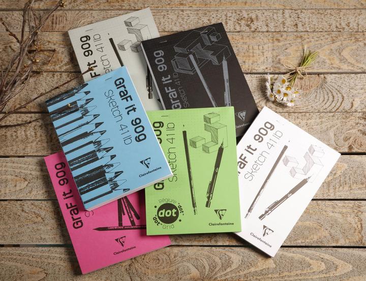 Image du produit Clairefontaine GraFiT (A3, Quadrillé, Couverture souple)