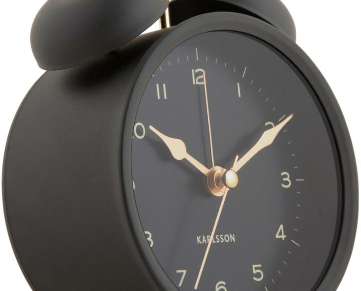 Actual product image Karlsson Classic alarm clock Twin Bell Black