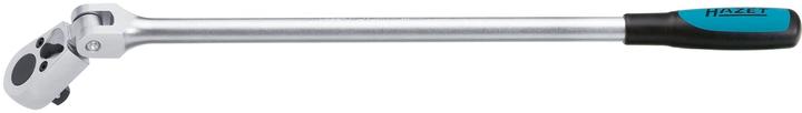 Immagine prodotto HAZET Leva a cricchetto ∙ lunga ∙ con snodo 916GL ∙ Attacco quadro, massiccio, 12,5 mm (1/2 di poll… (1/2")