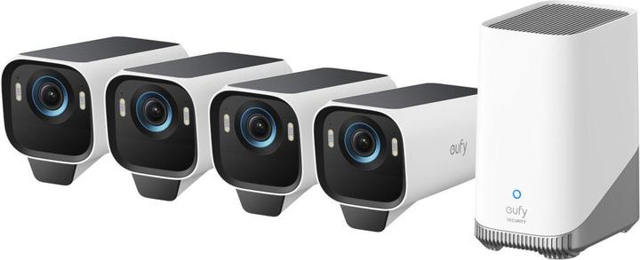 Produktbild eufy S3 Pro 4-Cam Kit Blac (3840 x 2160 Pixels)