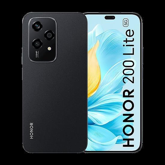 Produktbild Honor 200 Lite (256 GB, Midnight Black, 6.70", Dual SIM, 5G)