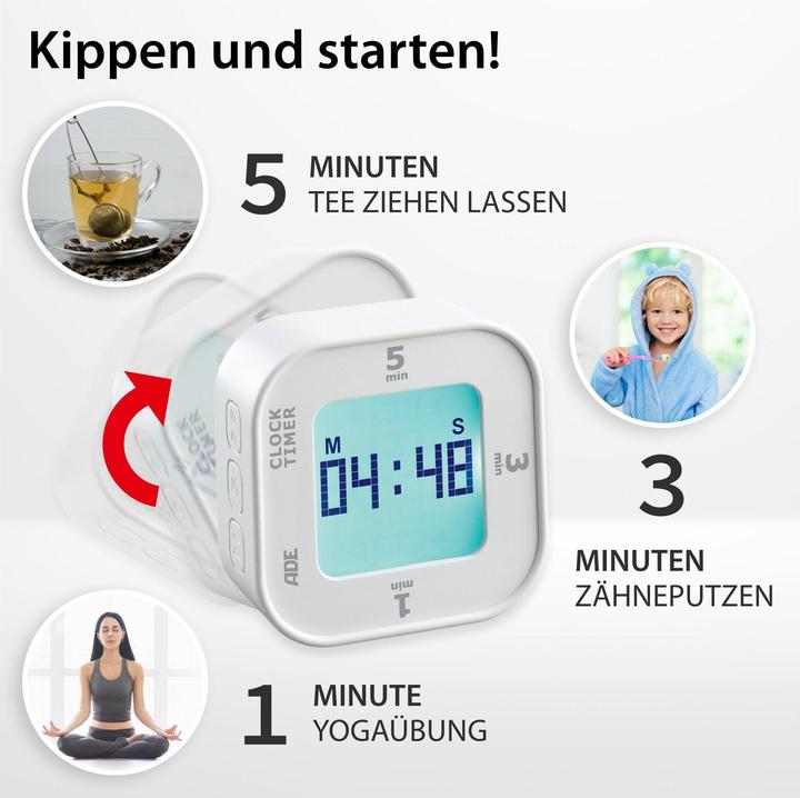 Produktbild ADE Küchentimer, neigbar