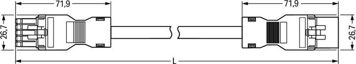 Produktbild Wago 891-8995/006-101 (1 m)