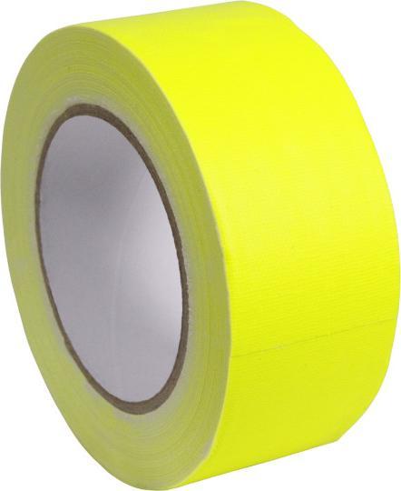 Image du produit Allcolor Klebeband Gaffer-Tape Neongelb (50 mm)