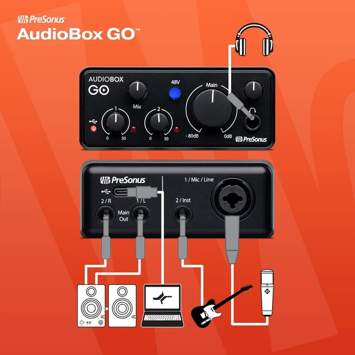 Image du produit PreSonus AudioBox GO (USB)
