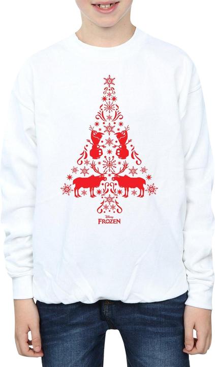 Actual product image Disney Boys Frozen Christmas Tree Sweatshirt (152, 158)