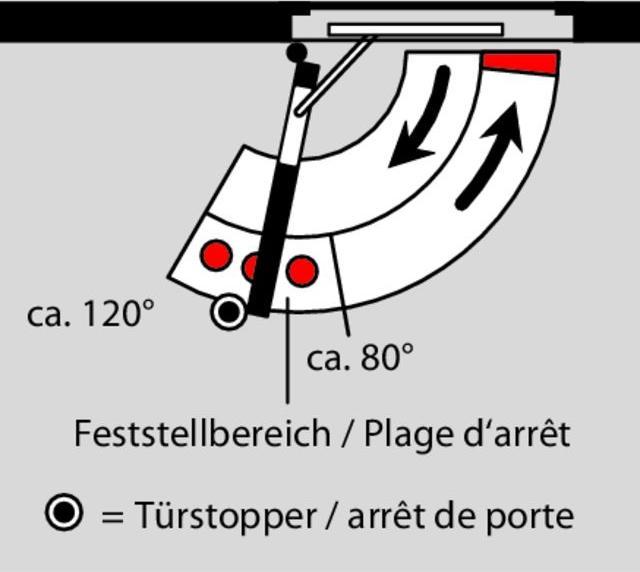 Produktbild Dormakaba Gleitschiene G 96 EMF / K8 / K12 (Zimmertür, Eingangstür, Holztür, Balkontür, Indoor)