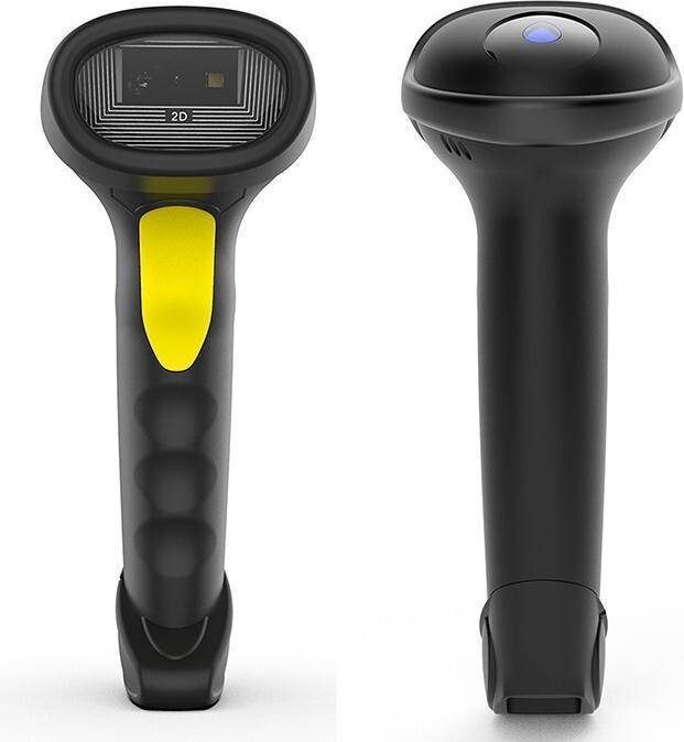 Actual product image Qoltec Scanner Barcode-Leser 1D 2D USB Bluetooth (2D barcodes, 1D barcodes, QR Code)
