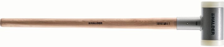 Immagine prodotto Simplex Mazza HALDER, senza rinculo, con manico in hickory, Ø 80 / 3,6 kg, nylon (3600 g)