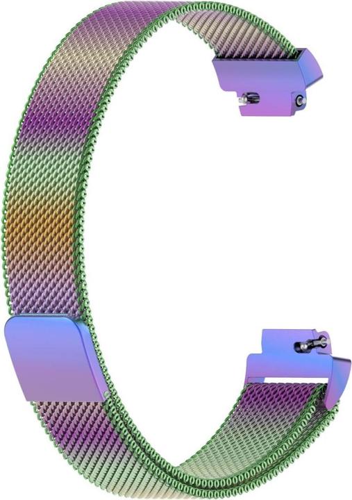 Produktbild Cover-Discount Fitbit Inspire 2 - Milanese Armband Regenbogen (Edelstahl)