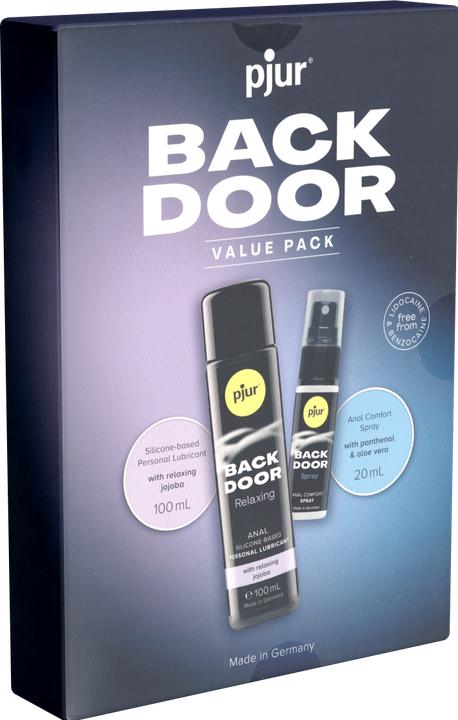 Produktbild Pjur Back Door Set Aus Anal-Gleitmittel Und Spray (120 ml)