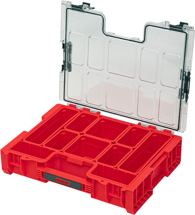 Productafbeelding Tool Brothers Toolbrothers RHINO PRO Organiser 300 RED ULTRA HD stapelbaar 452 x 358 x 110 mm 9 l IP54 met 8