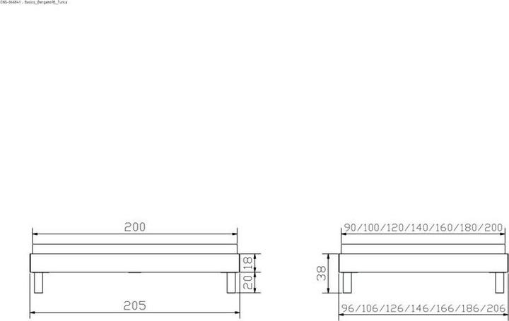 Image du produit Hasena Basico 20 (160 x 200 cm)
