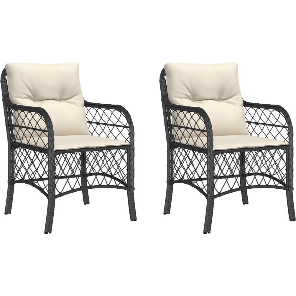 Thumbnail - VidaXL, Gartenstühle, 10-tlg. Garten-Lounge-Set mit Kissen
