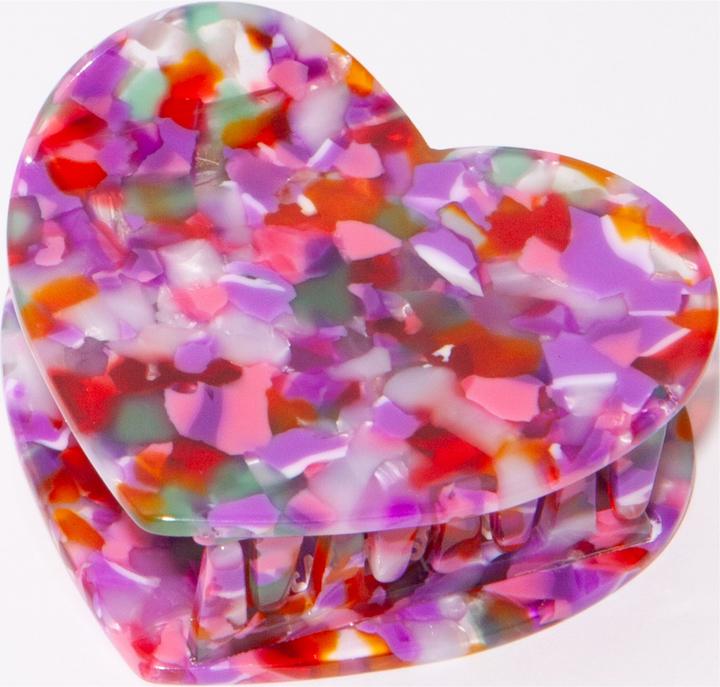 Actual product image Eat My Socks Heart Multicolor Hair Claws - Haarspange