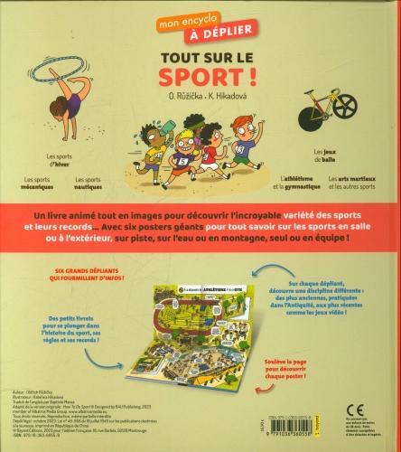 Image du produit Bayard Jeunesse Tout sur le sport (Français, Hikadova K., Ruzicka O., 2024)
