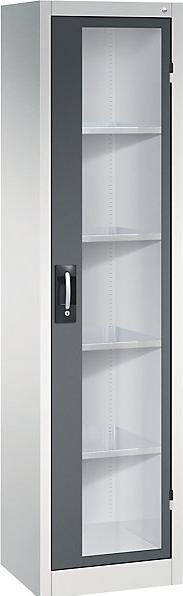 Actual product image C+P Vision panel double door cupboard (50.20 cm, 195 cm)