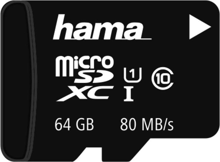 Actual product image Hama 00108077 (64 GB, microSDXC, U1, UHS-I)