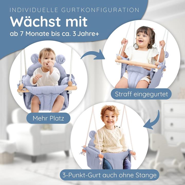 Immagine prodotto Amazings Altalena 3 in 1 per bambini e neonati