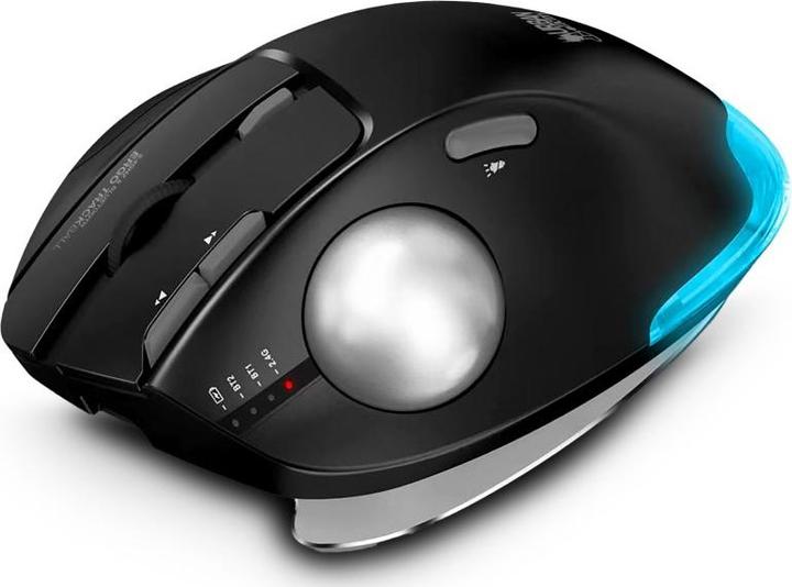 Actual product image Urban Factory Bluetooth And 2.4ghz Ergonomic Trackball With Adjustable Tilt (Wireless)