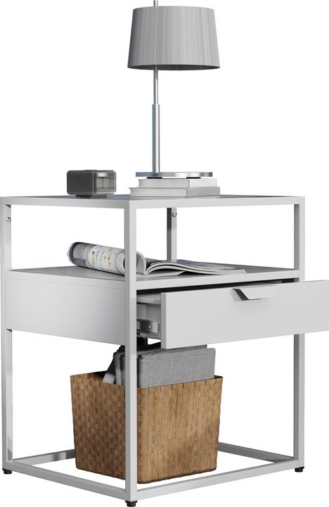 Produktbild VCM Metall Nachttisch Beistelltisch Flokas M (55 x 45 x 40 cm)