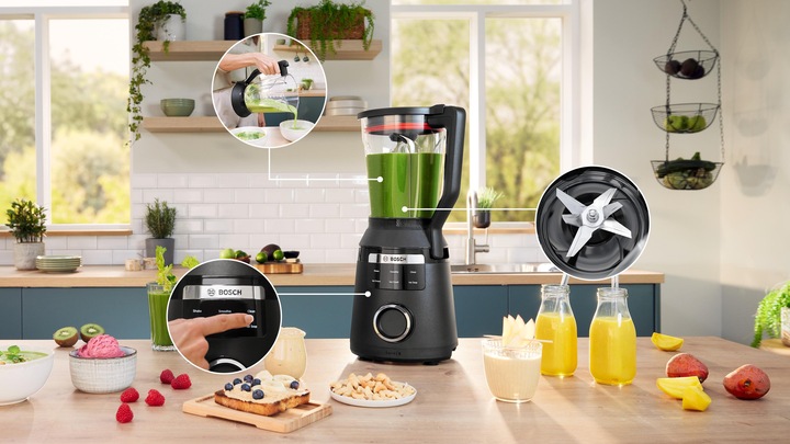 Immagine prodotto Bosch Hausgeräte Serie 6 VitaPower MMBD665B1 (Spina CH, 1800 W)