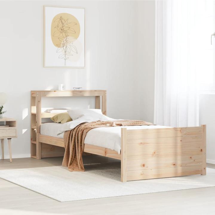 Actual product image vidaXL Bettgestell (100 x 200 cm)