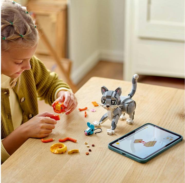 Produktbild LEGO Graue Katze (31163, LEGO Creator Expert)