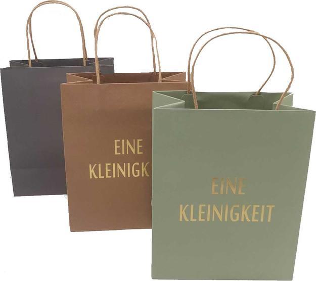 Produktbild MICA Living Geschenktasche - Eine Kleinigkeit - ca. 20 x 11 x 25 cm - 1 Stück (1x)