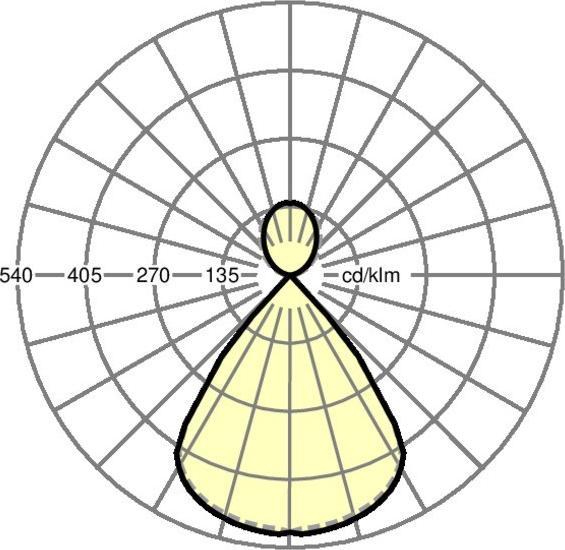 Regiolux LED wall-mounted luminaire 15W 4000K 2145lm 6064/1046670 (2145 lm)