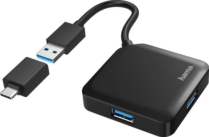 Hama USB 3.2 Hub (USB-C, USB-A, 4 Ports)