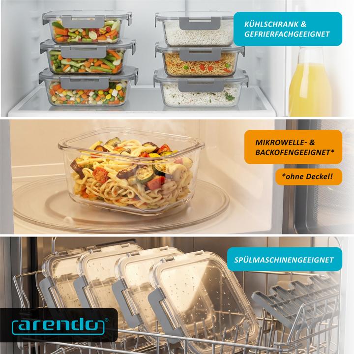 Actual product image Arendo Food storage tin (1.04 l)