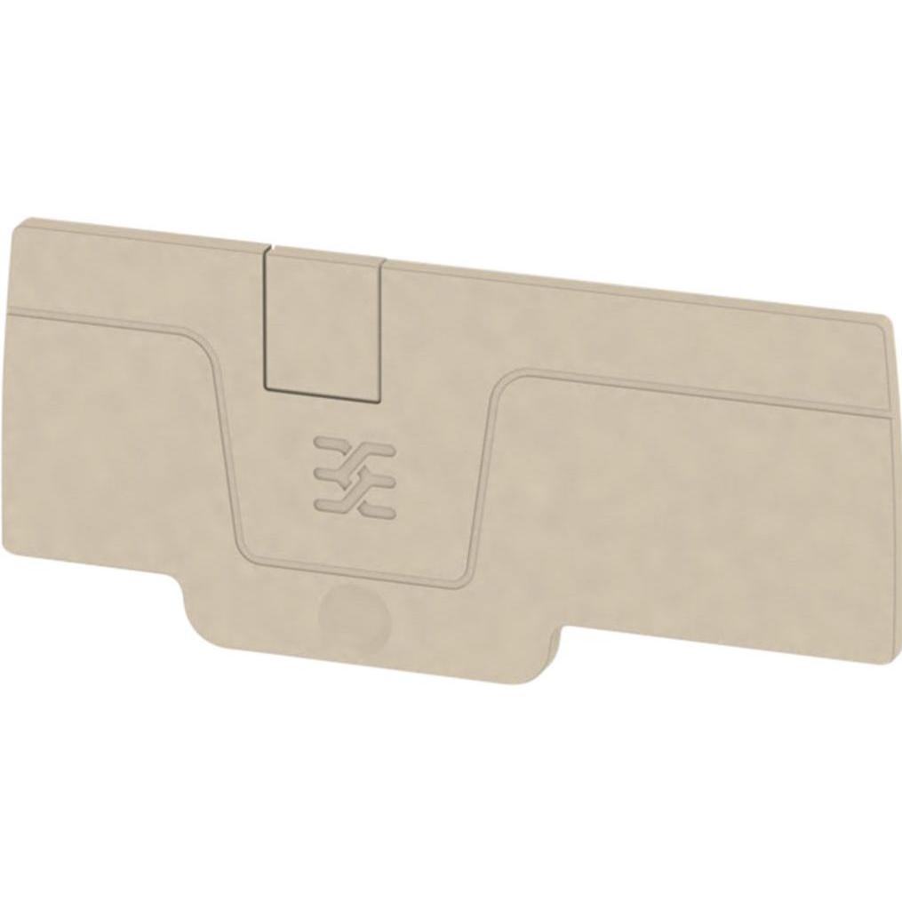 Weidmüller, Meccanismo apriporta e chiudiporta, Piastra terminale